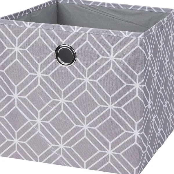 Merk Home Accents Opvouwbare Opbergmand Grijs,Groen,Wit,Zwart Discount