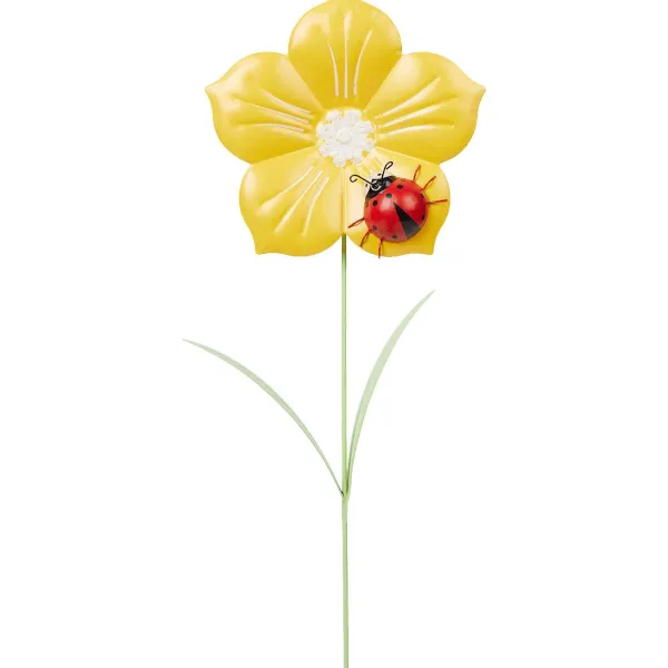 Merk Home Accents Tuinsteker Bloem Roze,Rood,Geel Clearance