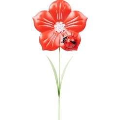 Merk Home Accents Tuinsteker Bloem Roze,Rood,Geel Clearance