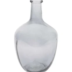 Merk Home Accents Vaas Malia Transparant,Zwart,Groen Clearance