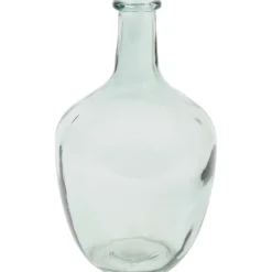 Merk Home Accents Vaas Malia Transparant,Zwart,Groen Clearance