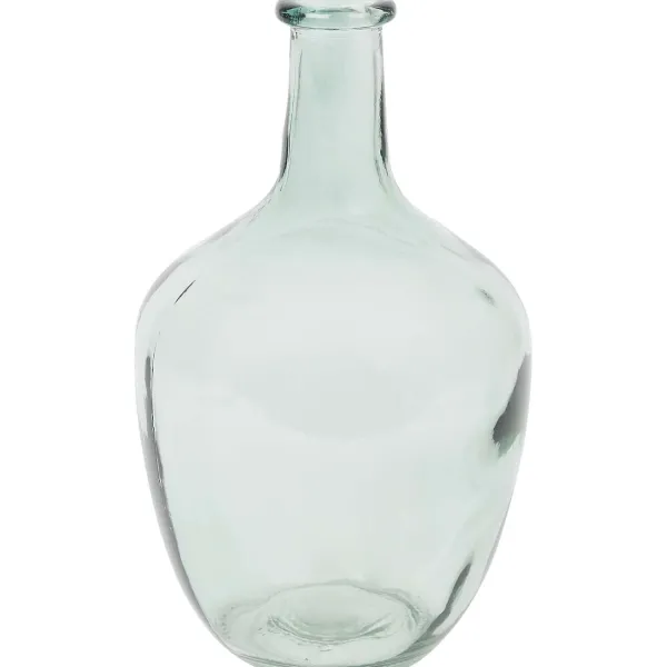 Merk Home Accents Vaas Malia Transparant,Zwart,Groen Clearance