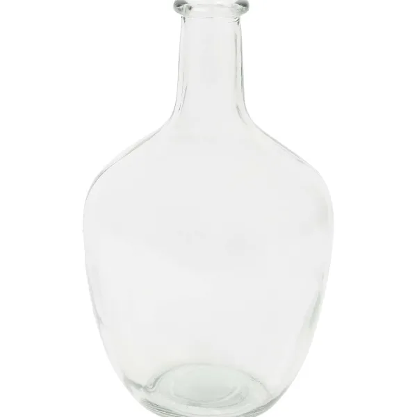 Merk Home Accents Vaas Malia Transparant,Zwart,Groen Clearance