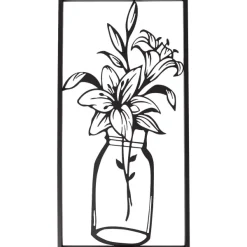 Merk Home Accents Wanddecoratie Zwart Sale