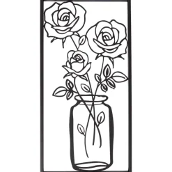 Merk Home Accents Wanddecoratie Zwart Sale