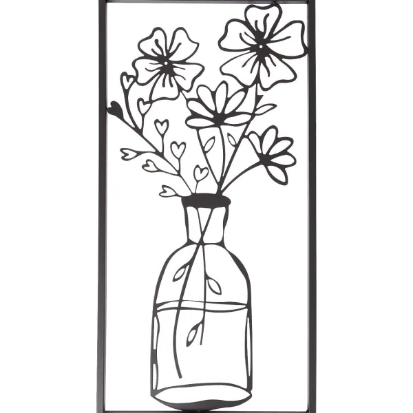 Merk Home Accents Wanddecoratie Zwart Sale