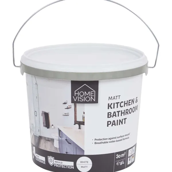 Van Bleiswijck Home Vision Badkamer- En Keukenverf Mat Wit Hot