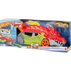 Hot Wheels City Draak Stuntwagen Grijs,Oranje,Rood,Geel,Meerkleurig Clearance