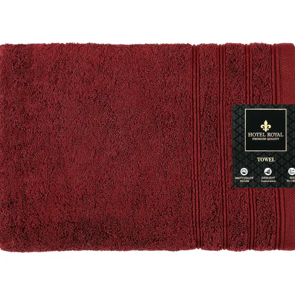 Hotel Royal Badlaken Burgundy Rood Sale