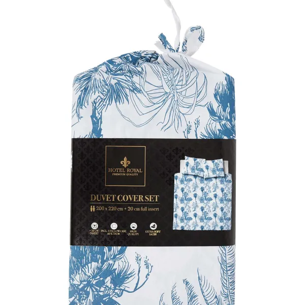 Hotel Royal Dekbedovertrek Grijs,Groen,Print Clearance