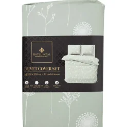 Hotel Royal Dekbedovertrek Grijs,Groen,Print Clearance