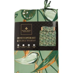 Hotel Royal Dekbedovertrek Beige,Grijs,Print,Wit Clearance