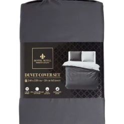 Hotel Royal Dekbedovertrek Beige,Grijs,Print,Wit Clearance