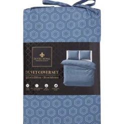 Hotel Royal Dekbedovertrek Beige,Grijs,Print,Wit Clearance