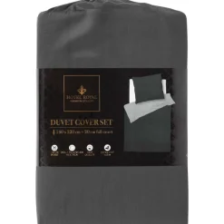 Hotel Royal Dekbedovertrek Blauw,Grijs,Print,Wit