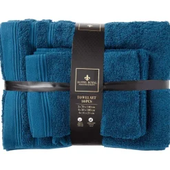 Hotel Royal Luxe Handdoekenset Blauw,Grijs,Wit Online