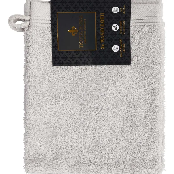 Hotel Royal Washandjes Licht Grijs Clearance