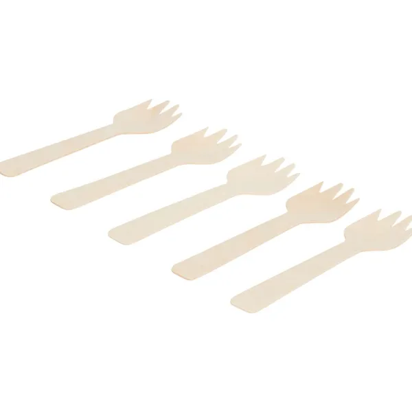 Merk Houten Bestek Beige Best