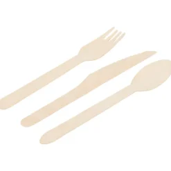 Merk Houten Bestekset Clearance