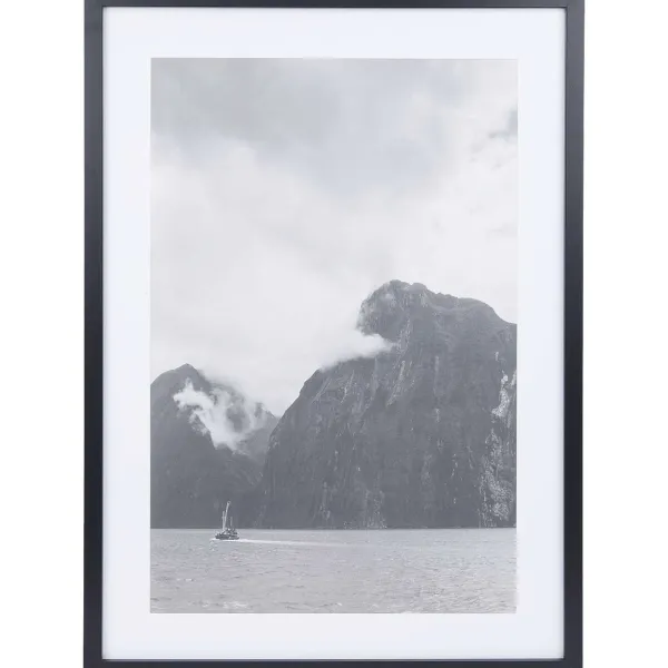 Merk Houten Fotolijst Zwart,Bruin Sale