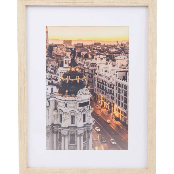 Merk Houten Fotolijst Beige,Zwart Clearance