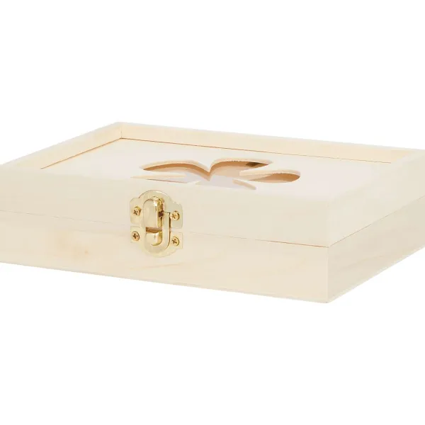 Office Essentials Houten Hobbybox Bruin Online