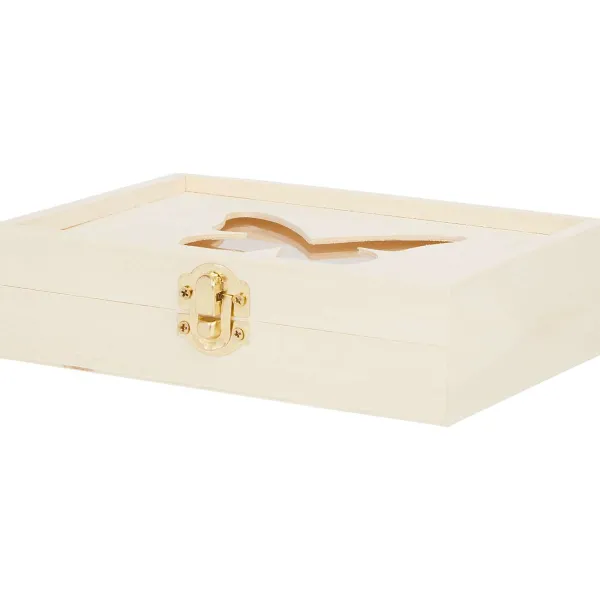 Office Essentials Houten Hobbybox Bruin Online