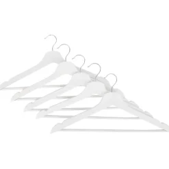 Merk Houten Kledinghangers Zwart,Wit New