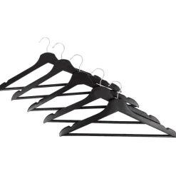 Merk Houten Kledinghangers Zwart,Wit New