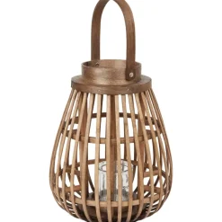 Merk Houten Lantaarn Beige,Bruin Discount