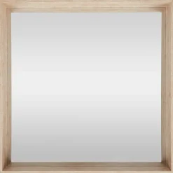 Merk Houten Spiegel Beige,Zwart,Bruin Online
