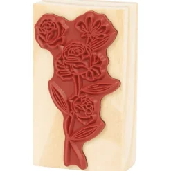 Office Essentials Houten Stempel Beige New