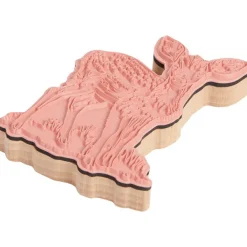 Office Essentials Houten Stempel Bruin,Print New