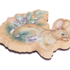 Office Essentials Houten Stempel Bruin,Print New