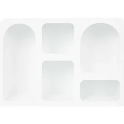 Merk Houten Wandkast Taupe,Wit Clearance