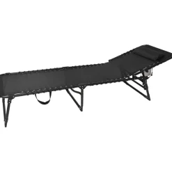 Merk Inklapbaar Ligbed Zwart Outlet