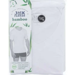 Jack Parker Bamboe T-Shirt Wit Outlet