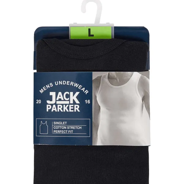 Jack Parker Singlet Zwart Online