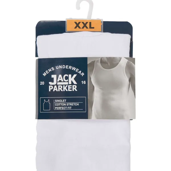 Jack Parker Singlet Wit Best