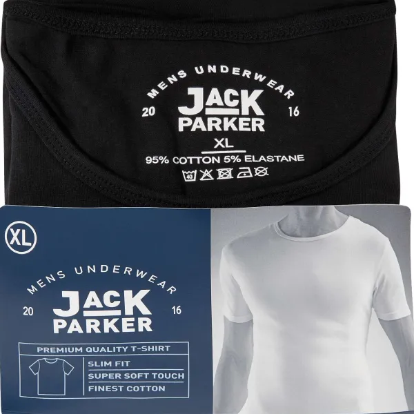 Jack Parker T-Shirt Zwart Outlet