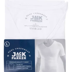 Jack Parker T-Shirt Wit Discount