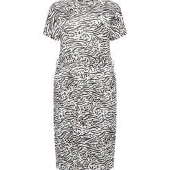 SuperTrash Jurk Print,Zwart Hot