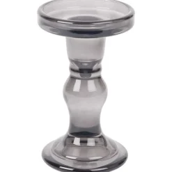 Merk Kaarsenhouder Grijs,Oranje,Transparant New