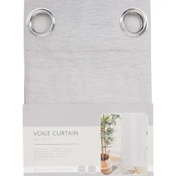 C&C Kant-En-Klaar Vitragegordijn Grijs,Wit Outlet