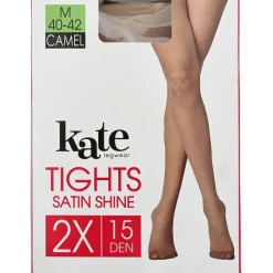 Kate Legwear Satin Shine Panty'S 15 Denier Beige Discount