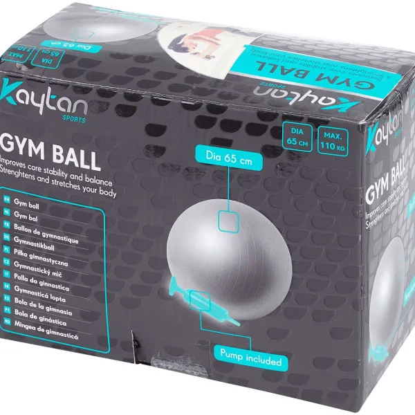 Kaytan Fitnessbal Zilver Best