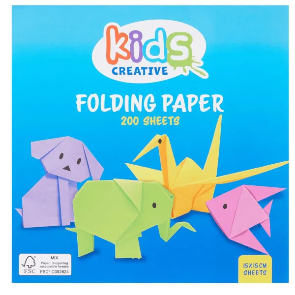 Kids Creative Vouwblaadjes Meerkleurig Sale