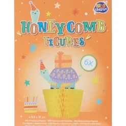 Merk Kids Kingdom Honeycomb Feestdecoratie Meerkleurig Sale