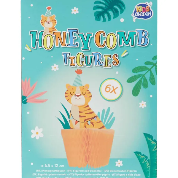 Merk Kids Kingdom Honeycomb Feestdecoratie Meerkleurig Sale
