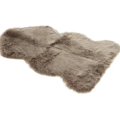 Merk Kleed Van Imitatiebont Beige,Grijs,Wit,Zwart New